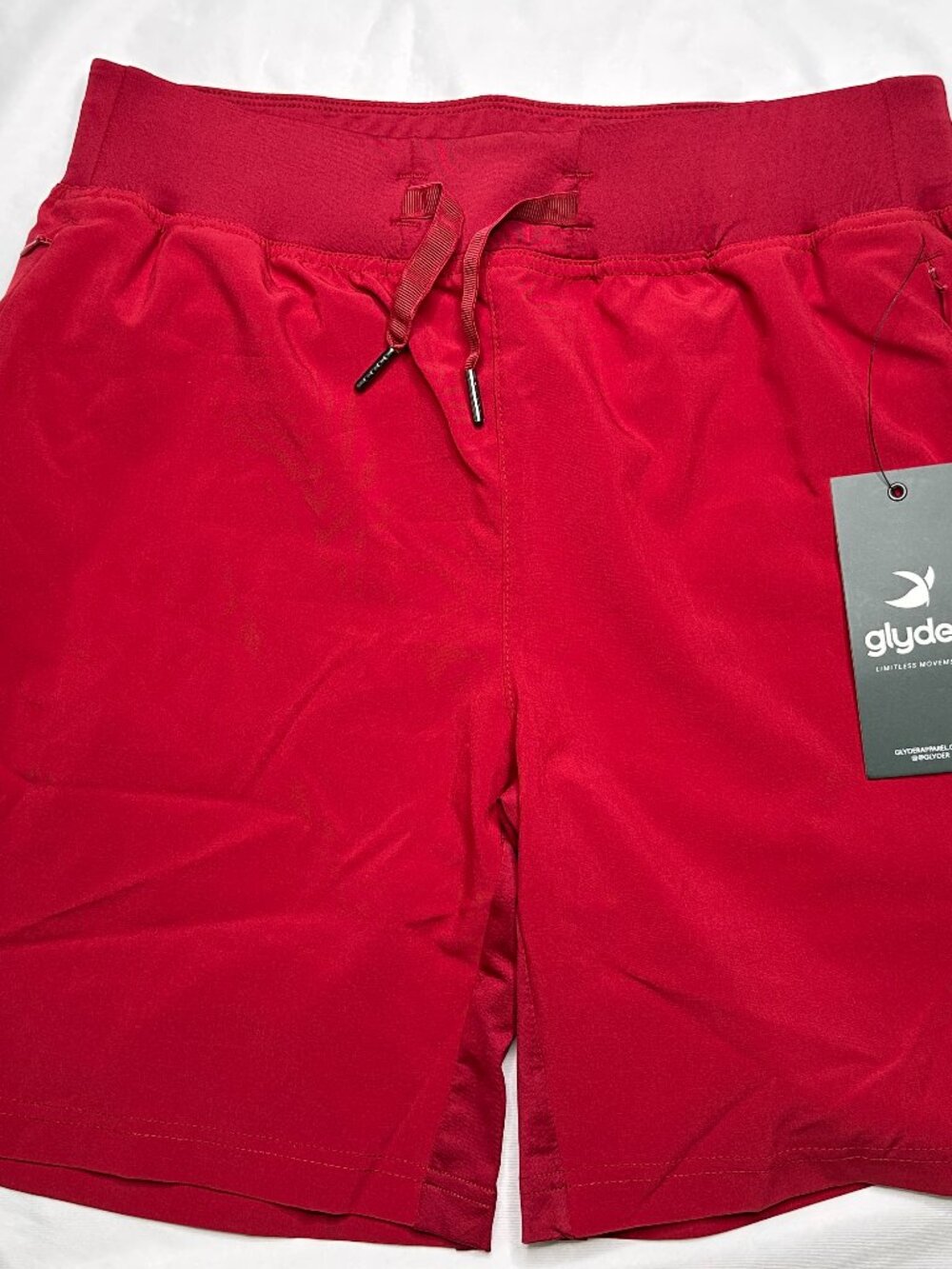 Glyder Men's Acadia Shorts Cardinal Size Small NWT
